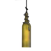 Meyda Tiffany Single Light 5" Wide Mini Pendant with Handmade Shade N/A