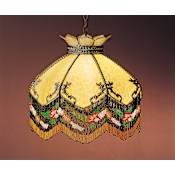 Meyda Tiffany 3 Light 21" Wide Mini Pendant with Handmade Shade Tiffany Glass
