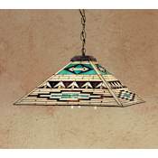 Meyda Tiffany 3 Light 17" Wide Pendant with Handmade Shade Tiffany Glass
