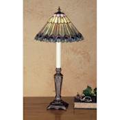 Meyda Tiffany Stained Glass / Tiffany Buffet Lamp from the Tiffany Reproductions Collection Tiffany Glass