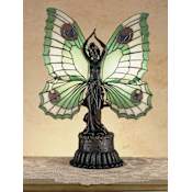 Meyda Tiffany Butterfly Stained Glass / Tiffany Specialty Lamp from the Lighted Sculptures Collection Tiffany Glass
