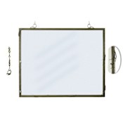 Meyda Tiffany 48" W x 41" H Rectangular Framed Accent Mirror Wrought Iron