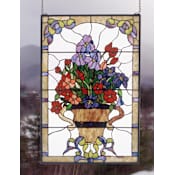 Meyda Tiffany Stained Glass Tiffany Window from the Window Garden Collection Tiffany Glass
