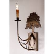 Meyda Tiffany 10" Wide Single Light Wall Sconce Antique Copper