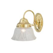 Meyda Tiffany 7" W Wheat Gas Wall Sconce Polished Brass
