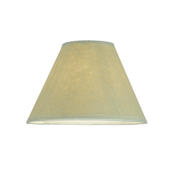 Meyda Tiffany 7" W X 4.5" H Aged Celadon Beige Parchment Replacement Shade Aged Celadon Natural Parchment