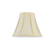 Meyda Tiffany 6" W X 5" H Trumpet Cream Fabric Replacement Shade Cream Trumpet Cream Eggshell