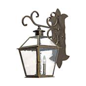 Meyda Tiffany Damara 3 Light 26" Tall Wall Sconce Golden Bronze