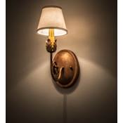Meyda Tiffany Antonia 13" Tall Wall Sconce Autumn Leaf