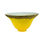Meyda Tiffany Pate-De-Verre 3.5" Tall Lamp Shade Pink / Blue