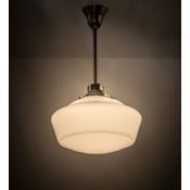 Meyda Tiffany Revival 16" Wide Pendant Brushed Nickel