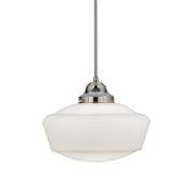 Meyda Tiffany Revival 12" Wide Pendant Polished Nickel