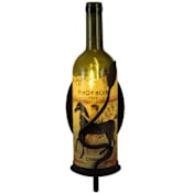 Meyda Tiffany Tuscan Vineyard 14" Tall Wall Sconce Textured Black
