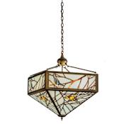 Meyda Tiffany Backyard Friends 4 Light 30" Wide Pendant Antique Copper