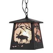 Meyda Tiffany Moose at Dawn 10" Wide Pendant N/A