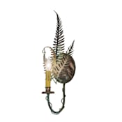 Meyda Tiffany Fern 22" Tall Wall Sconce Raw Copper / Verdi
