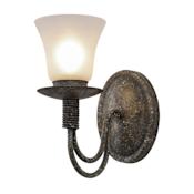 Meyda Tiffany Bell 11" Tall Wall Sconce Ash