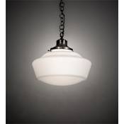 Meyda Tiffany Revival 16" Wide Pendant Antique Brass
