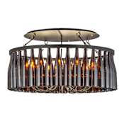 Meyda Tiffany Tuscan Vineyard 12 Light 38" Wide Ring Chandelier N/A