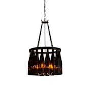 Meyda Tiffany Tuscan Vineyard 5 Light 17" Wide Pendant N/A
