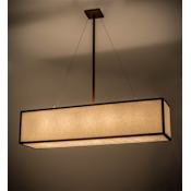 Meyda Tiffany Quadrato 5 Light 52" Wide Linear Pendant N/A