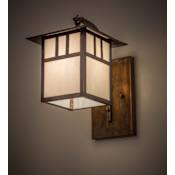 Meyda Tiffany Seneca 14" Tall Wall Sconce Vintage Copper