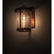Meyda Tiffany Fulton 20" Tall Wall Sconce Vintage Copper