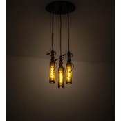 Meyda Tiffany Tuscan Vineyard 3 Light 12" Wide Multi Light Pendant N/A