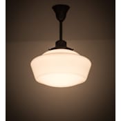 Meyda Tiffany Revival 16" Wide Pendant Craftsman Brown