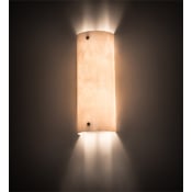 Meyda Tiffany Metro Fusion 2 Light 18" Tall Wall Sconce with Shade Oil Rubbed Bronze