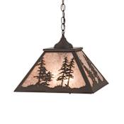 Meyda Tiffany 2 Light 22" Wide Pendant Oil Rubbed Bronze