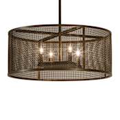 Meyda Tiffany 4 Light 24" Wide Cage Pendant N/A