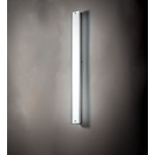 Meyda Tiffany Morada 48" Tall LED Wall Sconce Satin Nickel Powder Coat