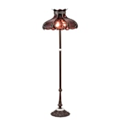 Meyda Tiffany Elizabeth 3 Light 63" Tall Buffet Floor Lamp N/A