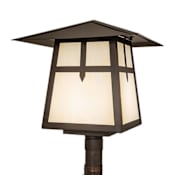 Meyda Tiffany Stillwater 22" Tall Post Light Oil Rubbed Bronze