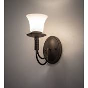 Meyda Tiffany Bell 11" Tall Wall Sconce Oil Rubbed Bronze