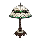 Meyda Tiffany Tiffany Roman 23" Tall Buffet Table Lamp Mahogany Bronze