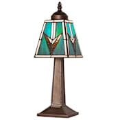 Meyda Tiffany Valencia Mission 15" Tall Buffet Table Lamp Mahogany Bronze