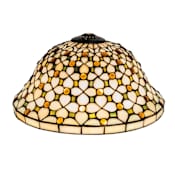 Meyda Tiffany Diamond and Jewel 7" Tall Lamp Shade N/A