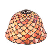 Meyda Tiffany Fishscale 5.5" Tall Lamp Shade N/A