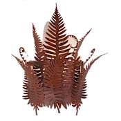 Meyda Tiffany 20" W Fern Wall Sconce Rust