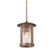 Meyda Tiffany Fulton 12" Wide Pendant Copper