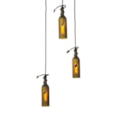 Meyda Tiffany Tuscan Vineyard 3 Light 16" Wide Multi Light Pendant N/A