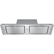 Miele 625 CFM 46 Inch Wide Range Hood Insert with Con@ctvity Clean Touch Steel