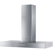 Miele 625 CFM 48 Inch Wide Wall Mounted Range Hood with CleanCover Clean Touch Steel