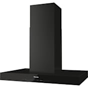 Miele 200 - 507 CFM 36 Inch Wide Island Range Hood with LED Lighting Obsidian Black