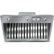 Miele 36 Inch Wide Insert Range Hood with 4 Fan Speeds and LED Lighting Stainless Steel