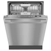 Miele 24 Inch Wide 16 Place Setting Built-In Top Control Dishwasher with 4 Wash Cycles and Automatic Dispensing Stainless Steel