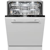 Miele G7000 Series 24 Inch Wide Panel Ready 16 Place Setting Energy Star Rated Built-In Top Control Dishwasher with Cutlery Tray Custom Panel