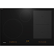Miele 30 Inch Wide 4 Burner Induction Cooktop with Permanent Pan Recognition and Twin Booster Black